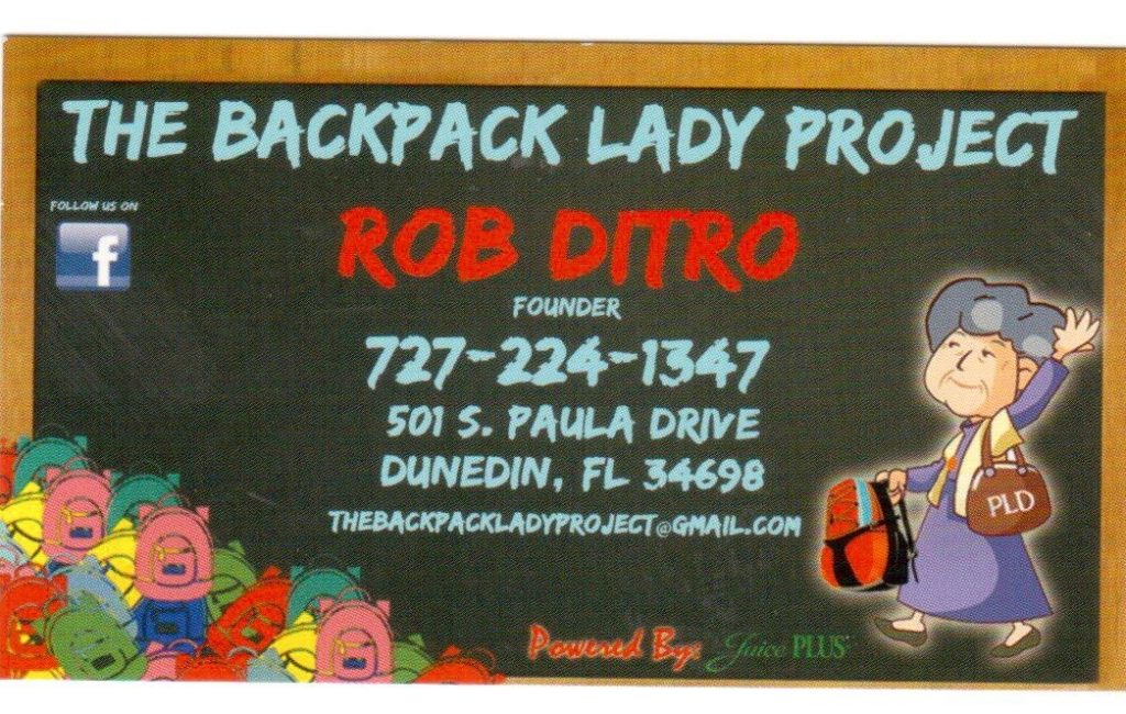 Back Pack Lady Project