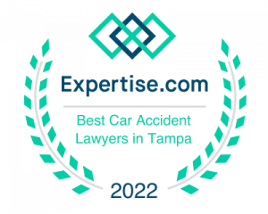 Best Tampa Car Accident Lawyers Badge