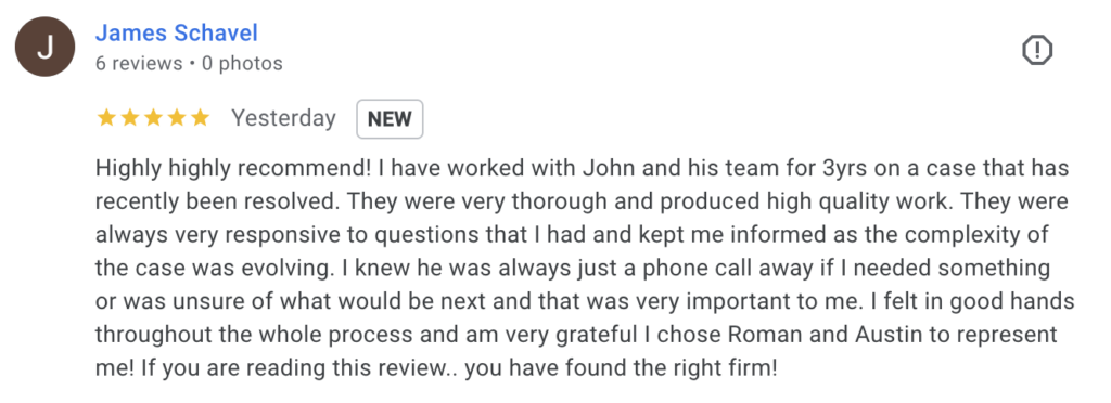 Client Review